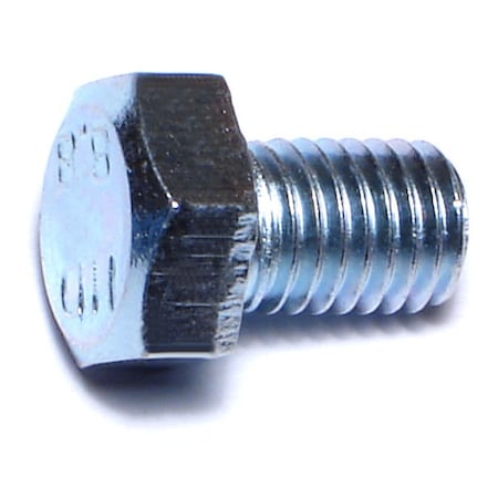 Midwest Fastener Class 8.8, M7-1.00 Hex Head Cap Screw, Zinc Plated Steel, 10 mm L, 50 PK 51291